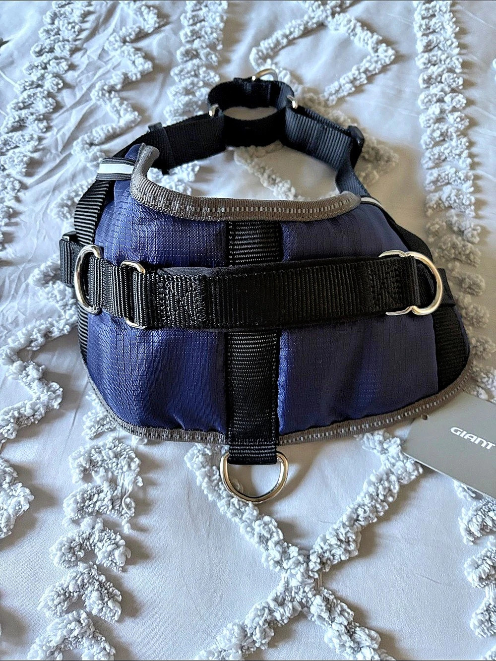 Giant Dog Gear Dog Harness in Blue & Black Like New